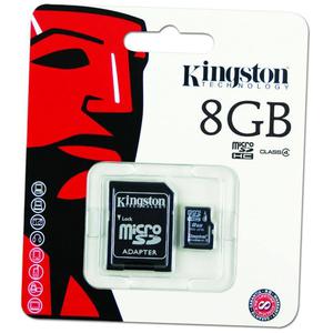 Memoria Microsd Kingston 8 Gb Clase 10 Original