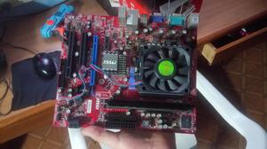 Board Msi Ddr2 con Procesador Doble Núcl