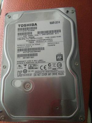 Discoduro Sata Toshiba 500 Gb