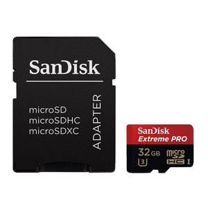 Sandisk Extreme Pro, Micro Sdhc 32gb Uhs-i / U3 Hasta 95mb/s