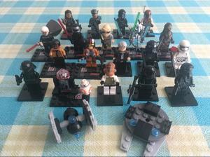 20 Figuras Star Wars Tipo Lego Lepin
