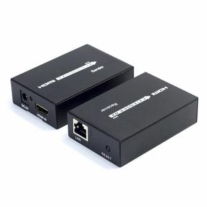 Amplificador Extensor Hdmi Por Cable De Red Utp Hasta 60 Mts