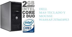 CPU CORE 2 DUO DDR2 TELADO MOUSSE