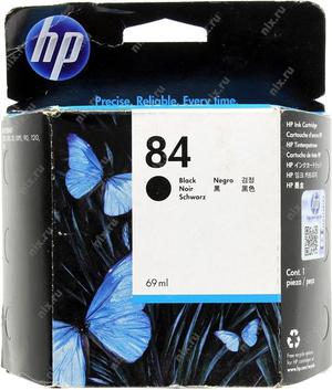 Cartucho de Tinta Negra HP 84 Original para Plotter HP