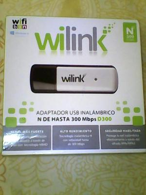 ROUTERS WIFI 300 Mbps Wilink inalambrico