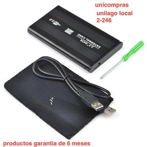 Caja Externa Usb 2.0 Para Disco Duro De 2,5