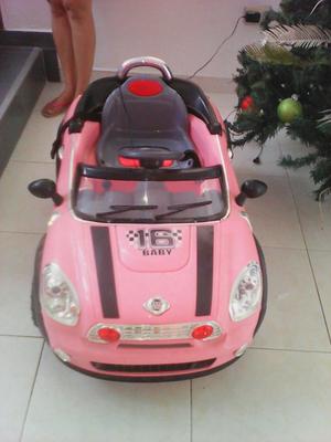 Hermoso Carro Electrico para Niña