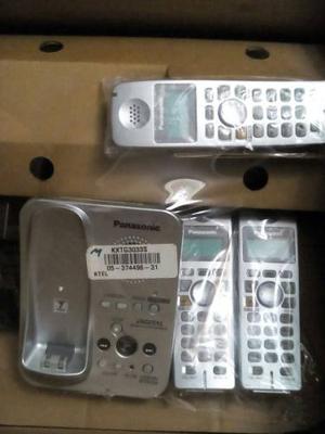 Telefonos Inalambrico Panasonic De 3 Telefonos Y 3 Bases Gra