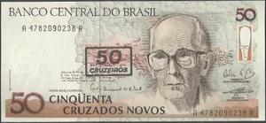Brasil, 50 Cruzeiros Nd P223
