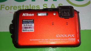 Cámara Marca Nikon-coolpix Con Gps Incorporado