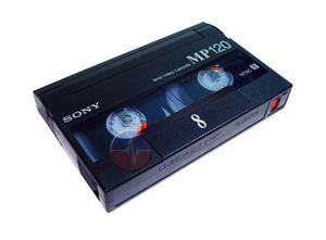 4 Cassettes Video8 Usados En Perfecto Estado