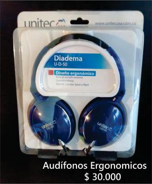 Audifonos y diadema