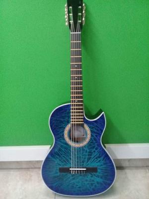 GUITARRA azul