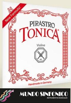 Pirastro Tonica Violin Encordado Nueva Formula