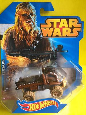 Auto Chewbacca Star Wars Hotwheels Modelo a Escala Diecast