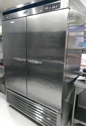 Refrigerador Dos Puertas Inoxidable Indu