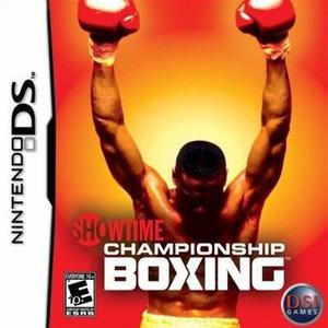 Showtime Championship Boxing Nintendo Ds
