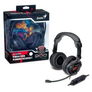 Diadema Gamer Genius Hs-g500v Con Vibracion Usb