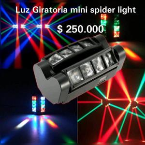 VENDO LUZ GIRATORIA MINI SPIDER