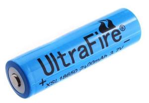 pila ultrafire recargable 3,7v para apuntador lazer