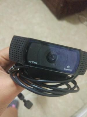 Camara Logitech c920 como nueva