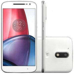 Celular Libre Motorola Moto G4 Plus Blanco 16gb 16mp 5.5 Pul