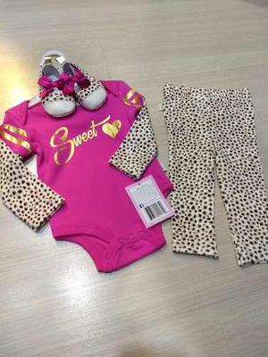 Conjunto Bebe Niña Con Zapatos **envió Gratis