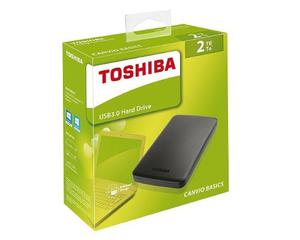 Disco Duro Externo Toshiba 2 Tb Canvio Usb 3.0 Nuevo @pd