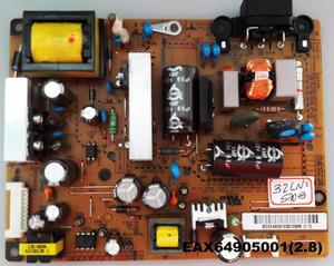 MAIN BOARD Y FUENTE PARA TV LG MODELO 32LN570B