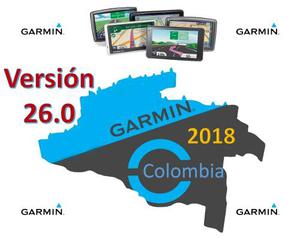 Mapa Garmin Colombia  Versión Marzo 26.0