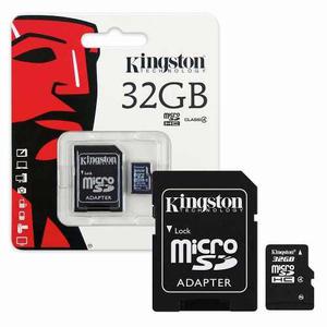 Memoria Sd 32 Gigas Kingston Clase 10 Memoria Micro Sd 32gb