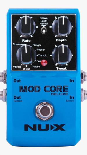 NUX Mod Core Guitar Effect Pedal 8 Efectos de modulación