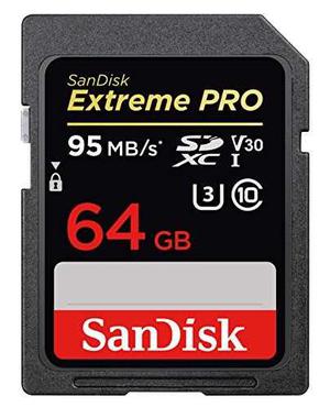 Tarjeta De Memoria Sandisk Extreme Pro 64gb Sdxc Uhs-i