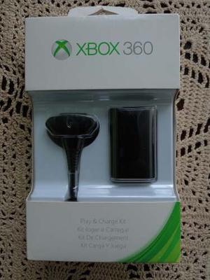 Xbox 360 Kit Carga Y Juega Original Microsoft