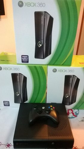 Xbox 360 Slim E 20gb+ 1 Control Original+ 5juegos Originales