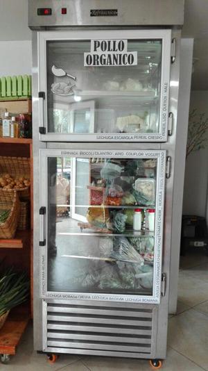 ganga vitrina congelador refrigerador