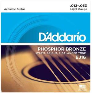 Encordado D'addario Ej16 Guitarra Electroacústica
