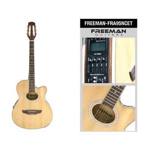 Guitarra Electroacustica Nylon Freeman Fra95ncet Nt