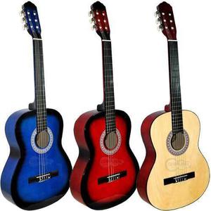 Guitarras Para Aprendizaje + Metodo+forro-nylon+envio Gratis