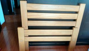 Cama Sencilla en Madera