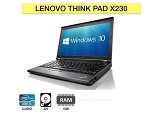 Lenovo Think Pad X230 Core I5 Iii Gen 4 Gb Y 320 Gb Usado
