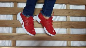 Tenis Nike Presto Rojo Con Blanco