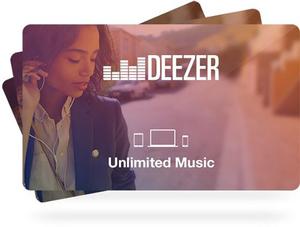 Gift Card Deezer - Promo Premium