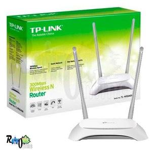 Router Inalámbrico N 300mbps Tp-link Wr840n, 2 Antenas