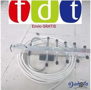 Antena Tdt Rural Dificl Acceso Alta Ganancia