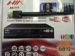 Decodificador Receptor Tdt Tv Digital Wifi Dvb T2 Youtube