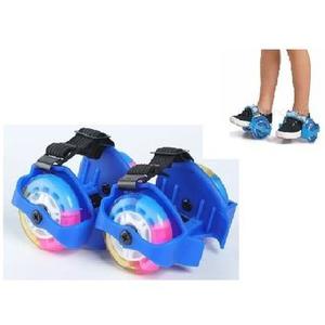 Patines Luminosos Flashing Roller Para Zapatos Tennis Niños