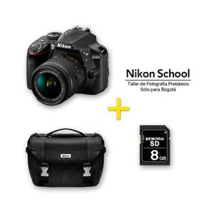 Cámara Nikon Dmm Af-p Vr + Sd 8gb +maletin