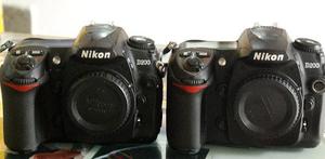 Dos Camaras Nikon D-200 En Buen Estado Cuerpos