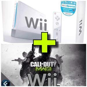 Nintendo Wii Con Call Of Duty Mw3